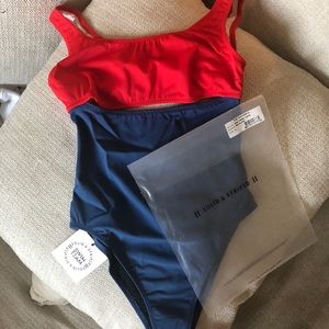 Solid & Striped x Poppy Delevingne swimsuit, S/NWT